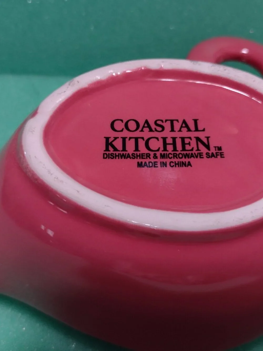 Ceramic Pink Flamingo Nesting Measuring Cups  and Measuring Spoons Set of 4 Each